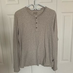 Patagonia organic cotton lightweight henley long sleeve shirt size Small